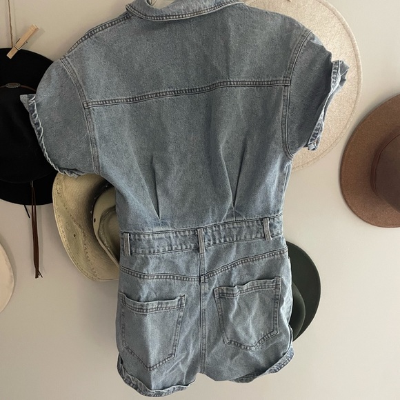 Denim romper! - Picture 3 of 4